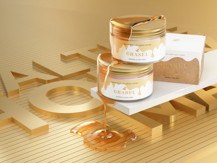 GHASEL Maltese Honey Body Cream. Put your trust in the power of honey
